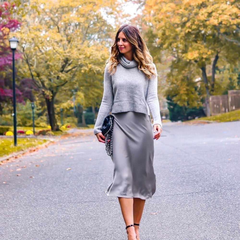 All Saints Tierny Roll Neck Dress